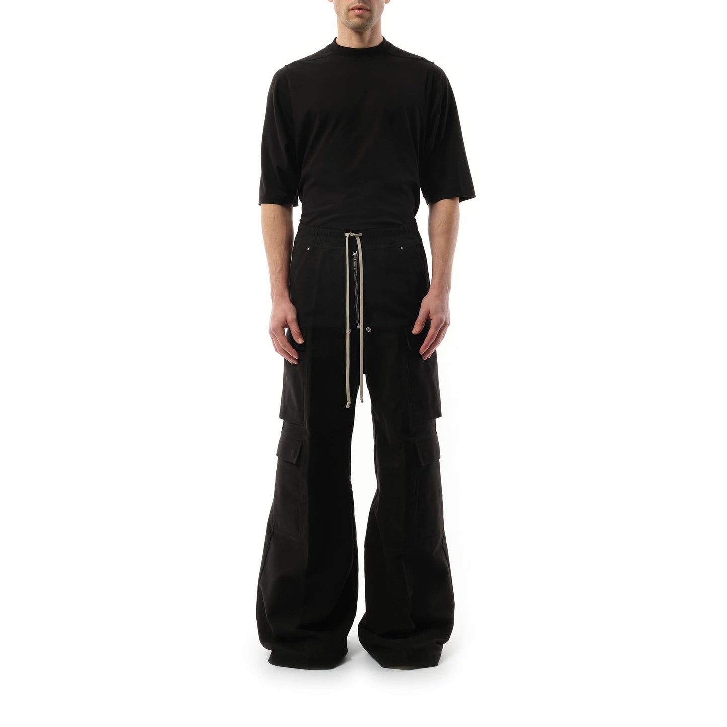 Heavy Twill Cargobelas Pants in Black