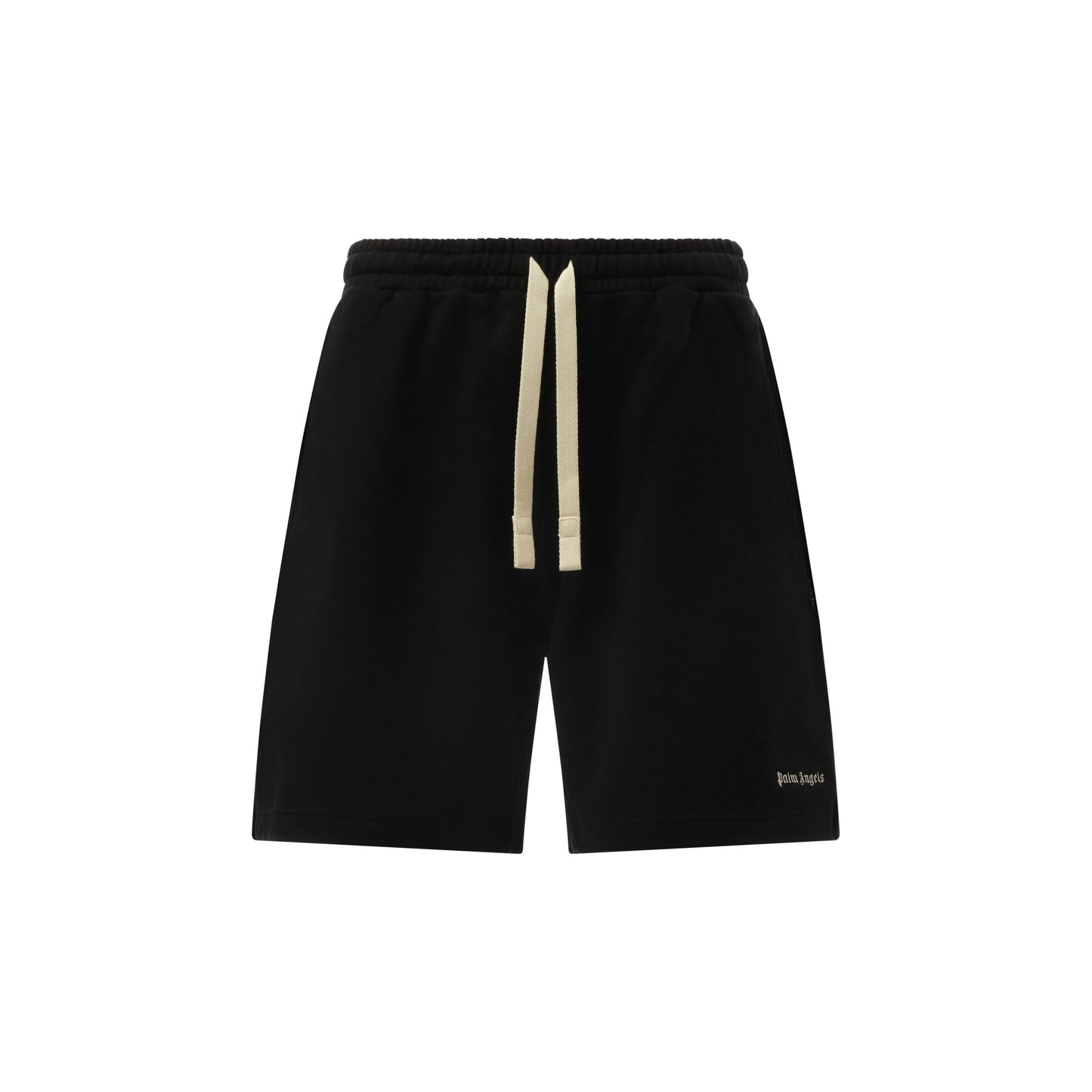 Classic Logo EMB Sweatshort in Black/Off White