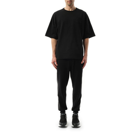 Exploded Logo T-Shirt in Black/Black