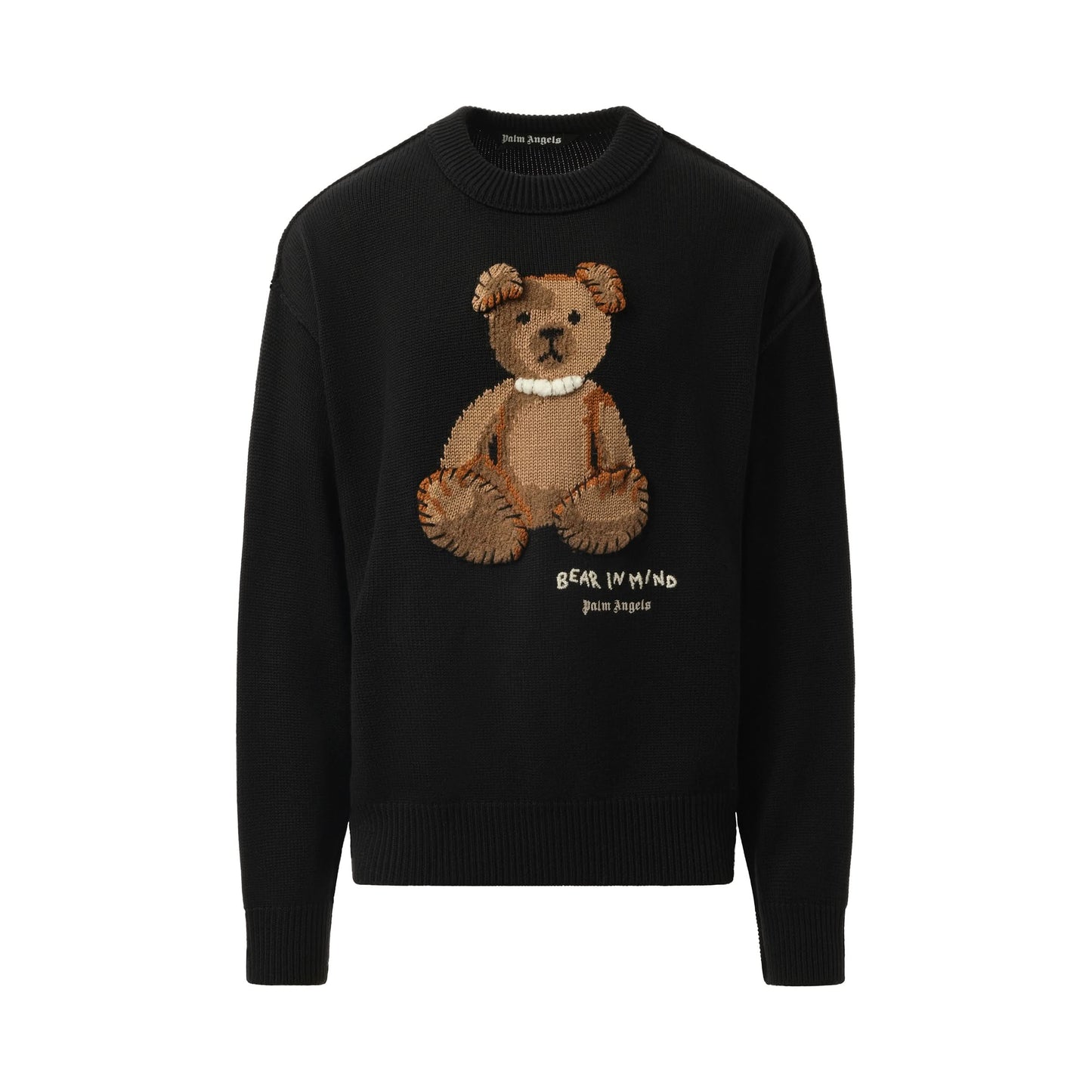 Bear in Mind Sweater in Black/Brown