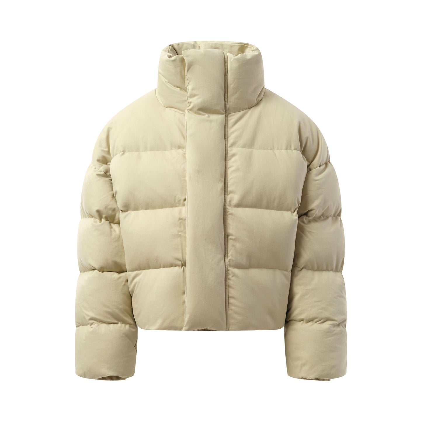 MML Puffer Jacket in Off White