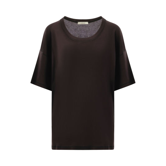 Rib T-Shirt in Squid Ink