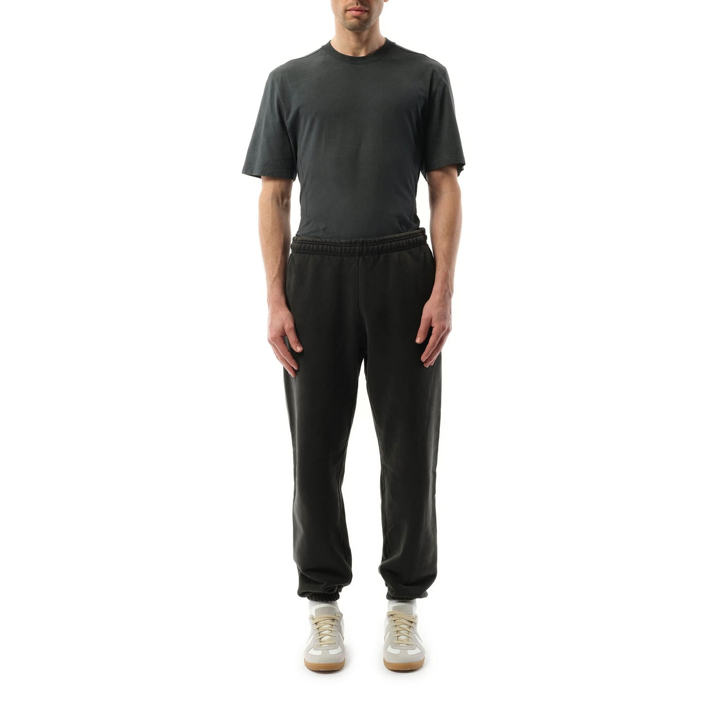 Heavy Sweatpants in Washed Black