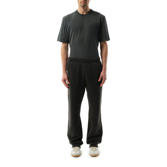 Straight-Leg Sweatpants in Washed Black