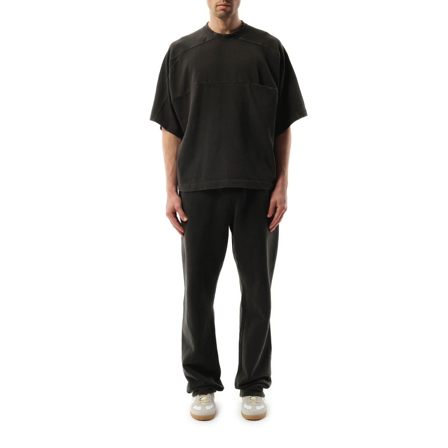 Heavy Pocket T-Shirt in Washed Black