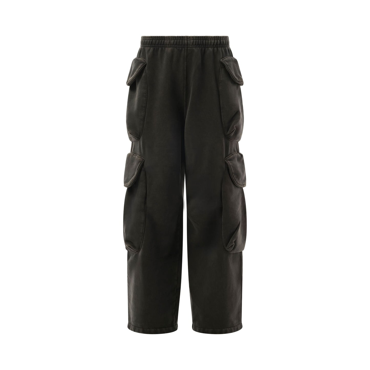 Heavy Gocar Sweatpants in Washed Black