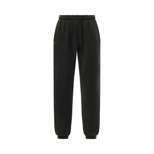 Heavy Sweatpants in Washed Black