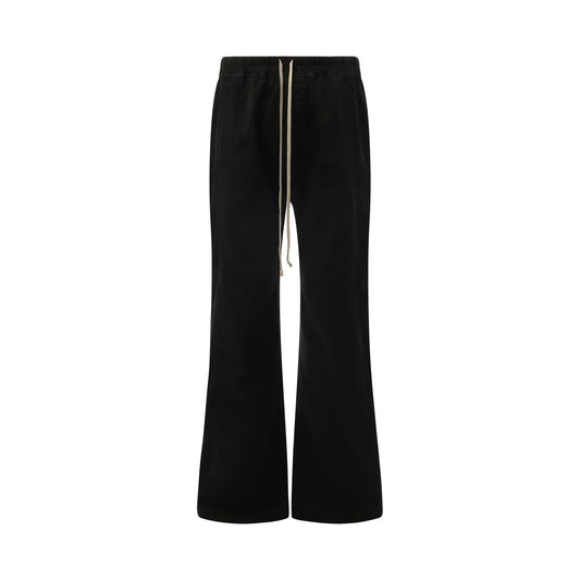 Cotton Pusher Pants in Black