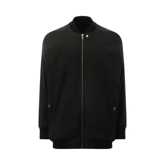 Porterville Embroidered Jumbo Peter Jacket in Black/Pearl