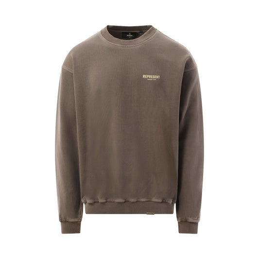 Represent Owners Club Sweatshirt in Fog