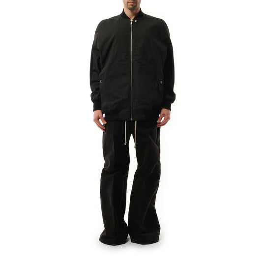 Porterville Embroidered Jumbo Peter Jacket in Black/Pearl