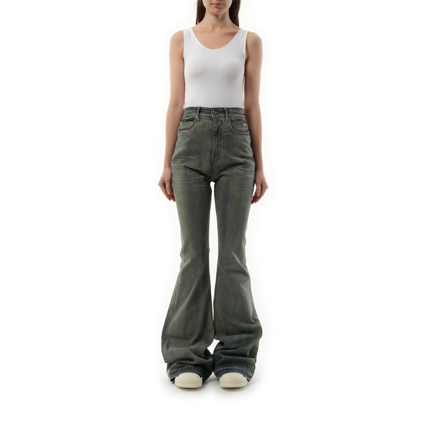 Bolan Bootcut Denim Pants in Sky