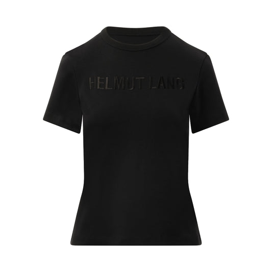 Logo Slim T-Shirt in Black