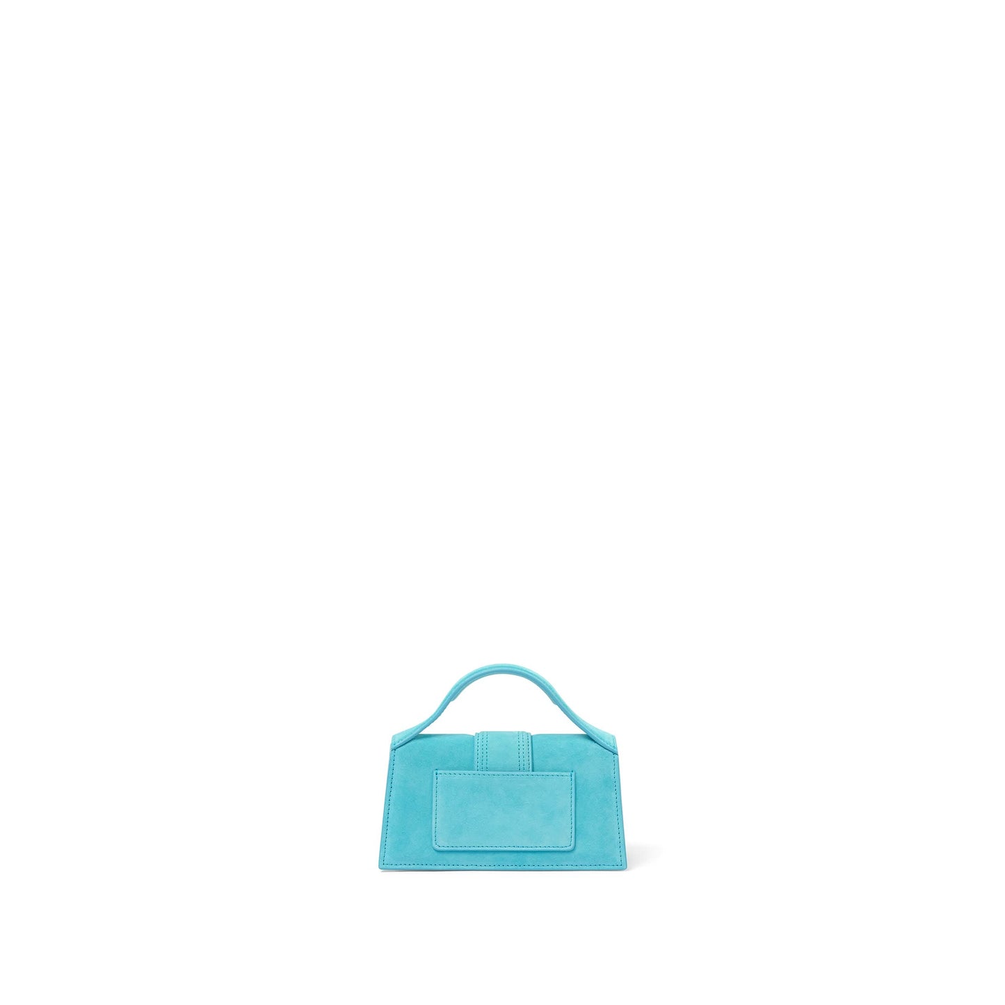 Le Bambino Mini Leather Bag in Light Turquoise