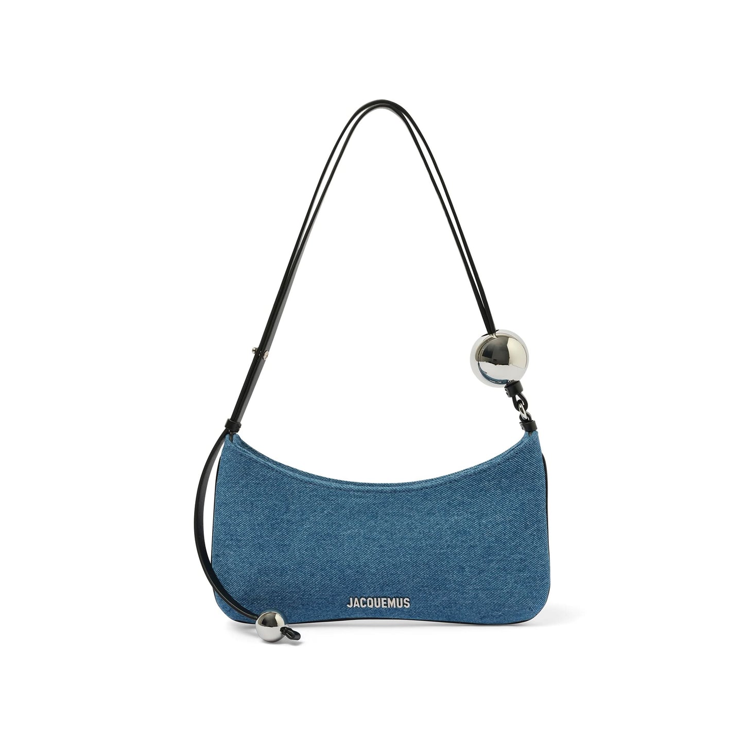 Le Bisou Perle Denim Bag in Blue