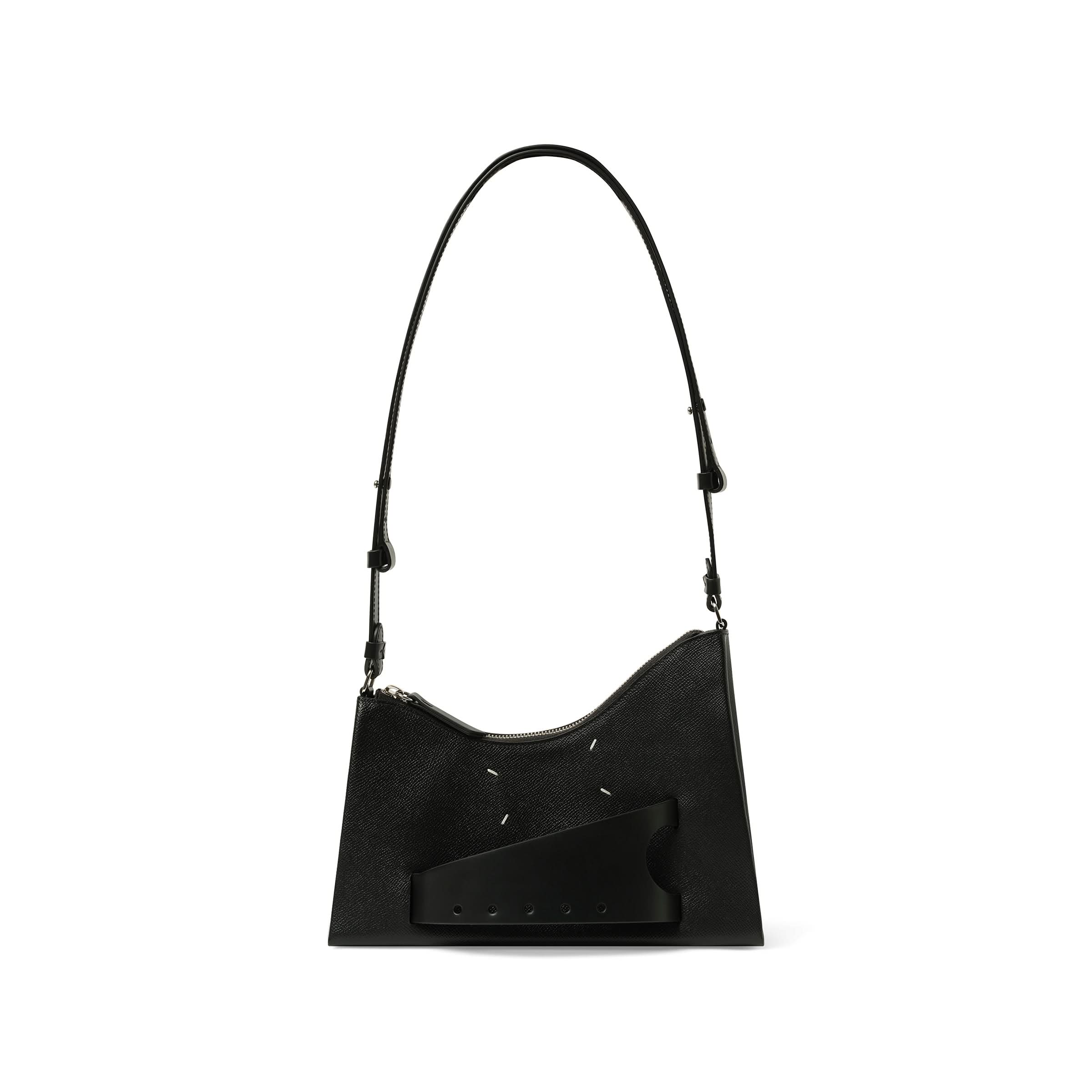 Small Snatched Hobo Bag in Black