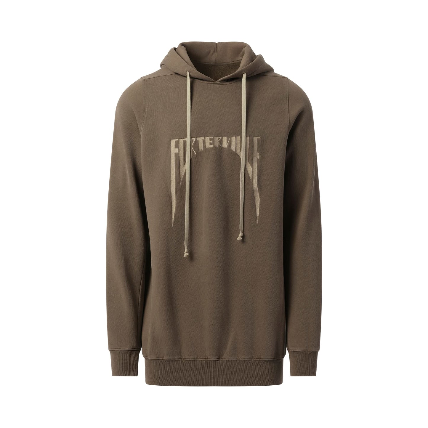 Porterville Embroidered Hoodie in Dust/Pearl