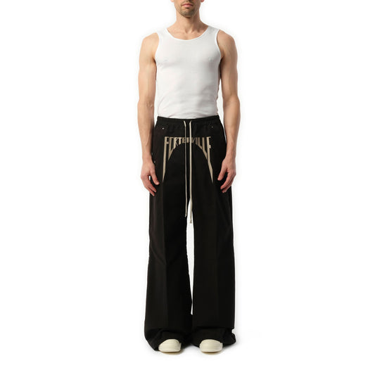 Porterville Wide Bela Pants in Black/Pearl