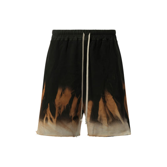 Long Boxers in Black/Terra