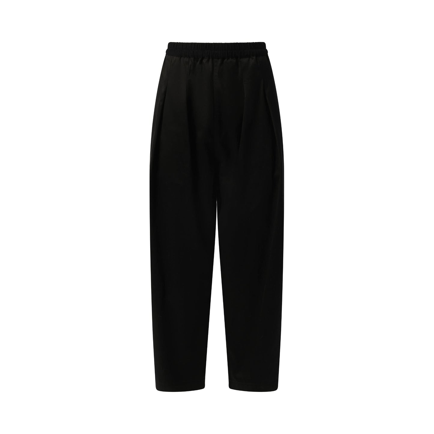 Stone Washed Relax Chinos in Black