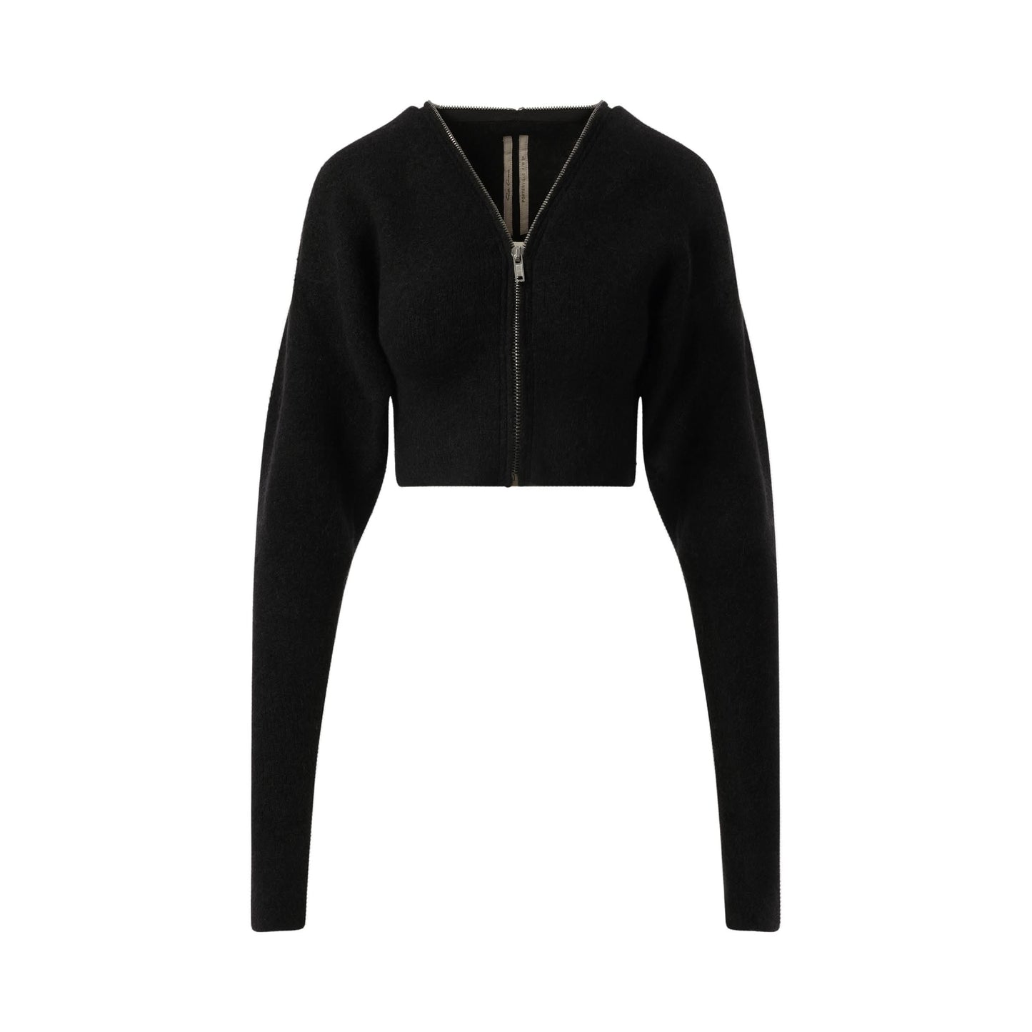 Batwing Klaus Zip Sweater in Black