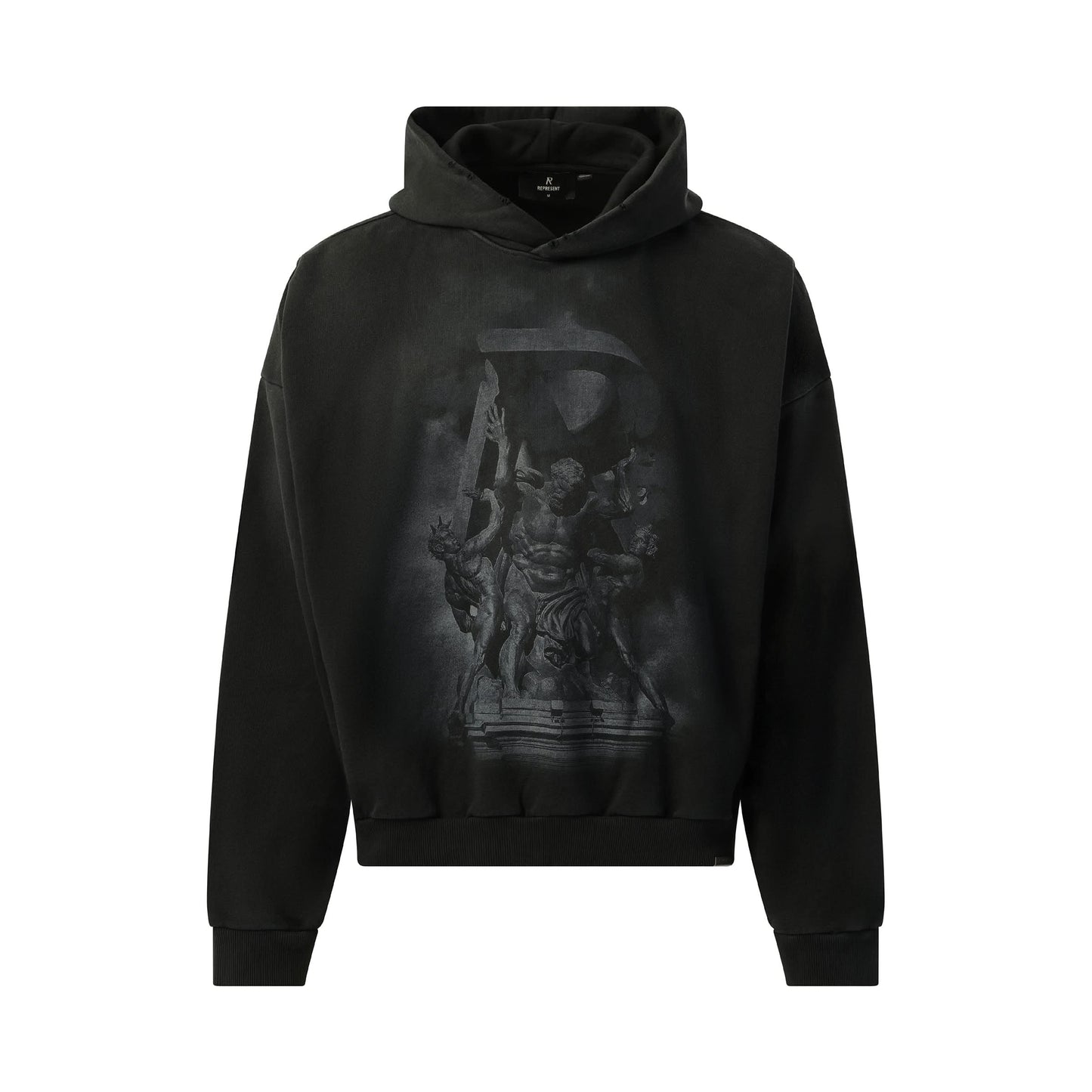 Atlas Hoodie in Stained Black