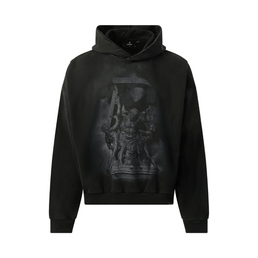 Atlas Hoodie in Stained Black