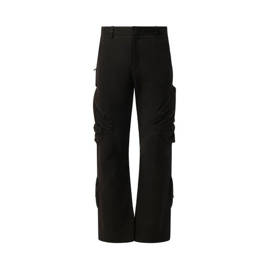 7.0 Trousers Center in Black