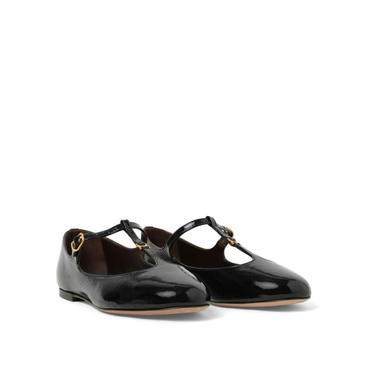 Marcie Flat Sandals in  Black