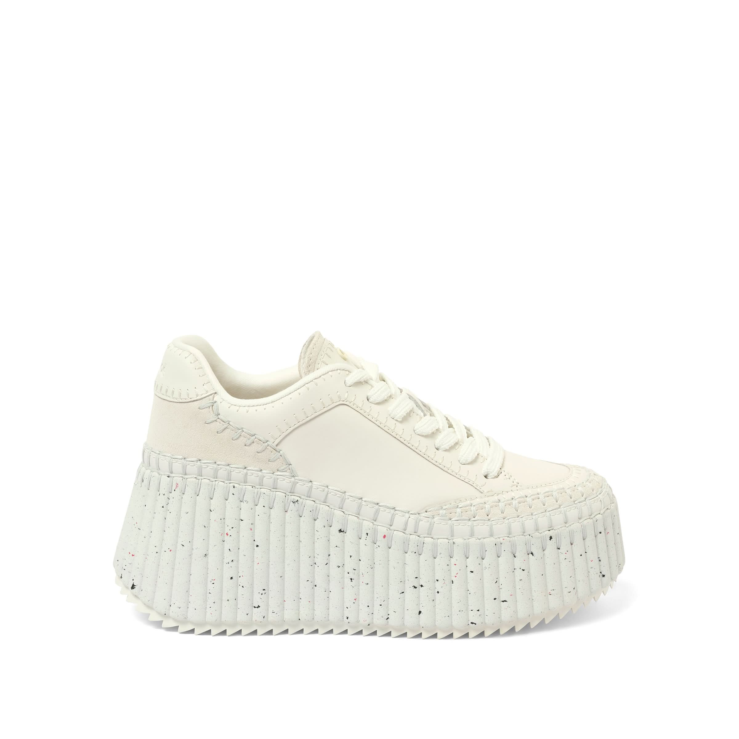 Platform Nama Sneaker in White