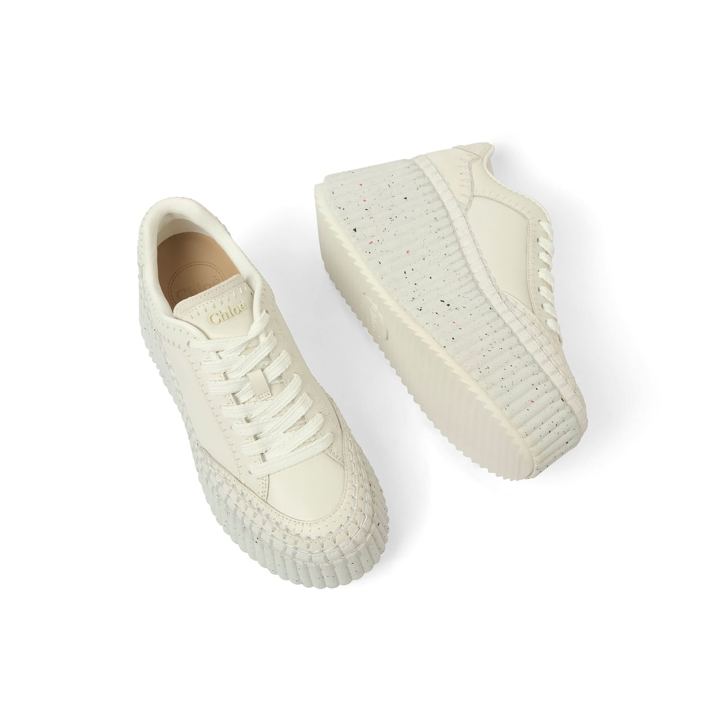 Platform Nama Sneaker in White