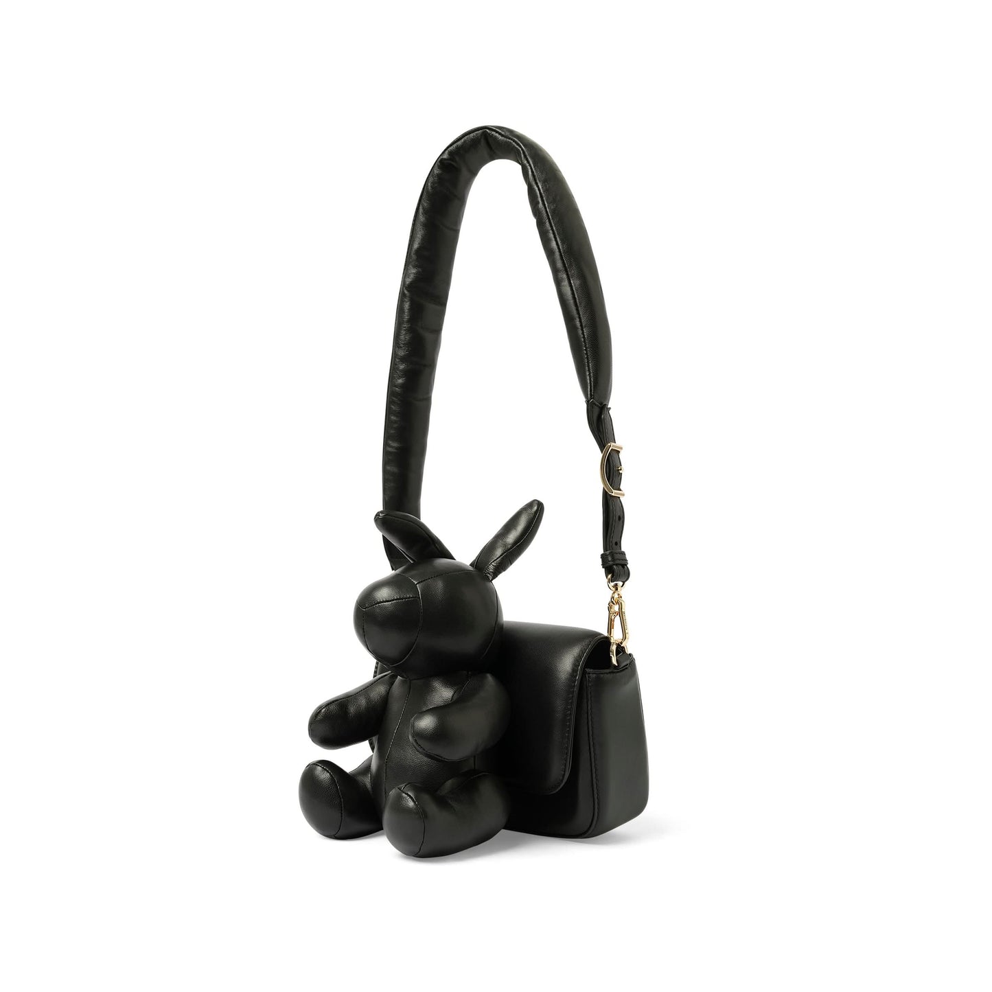 Animals Shoulder Bag in Black