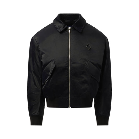 Cinch Bomber Jacket in Black