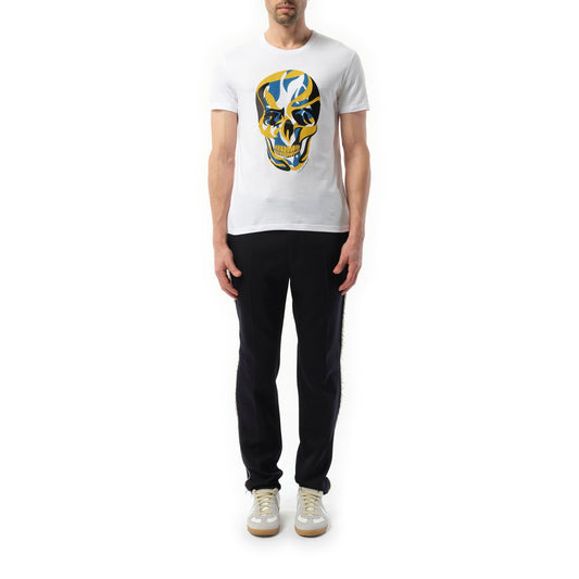 Abstract Skull T-Shirt in Multicolor