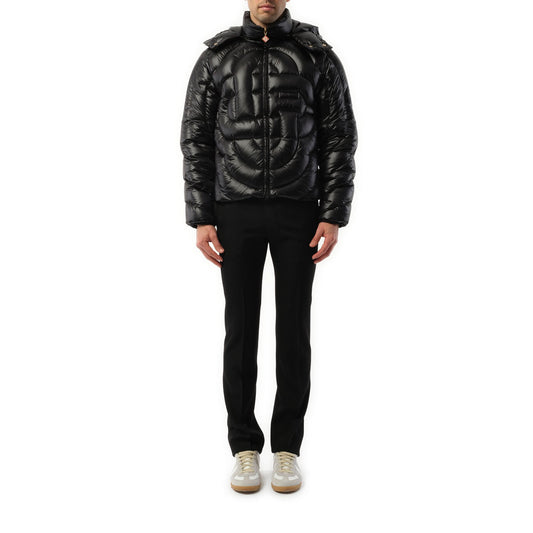 Casa Crest Quilted Down Jacket in Black