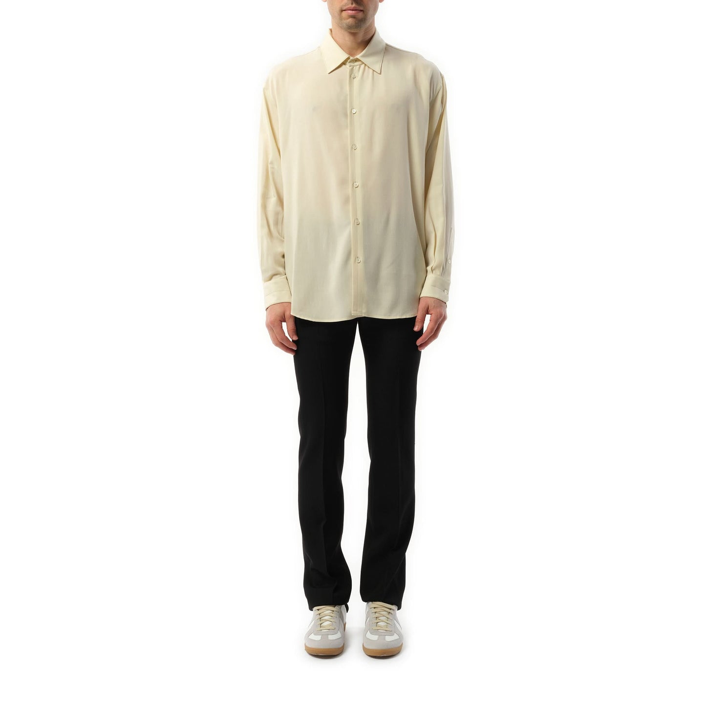 Relaxed Shirt in Cream