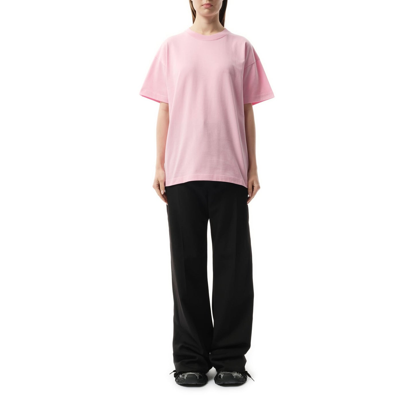 Back Logo Medium Fit T-Shirt in Pink