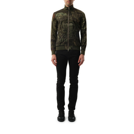 Podium Dollar Zip Jacket in Khaki