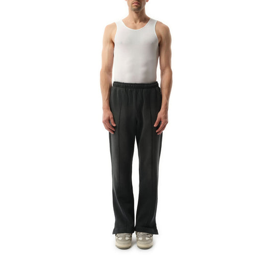 Step Hem Sweatpants in Stained Black