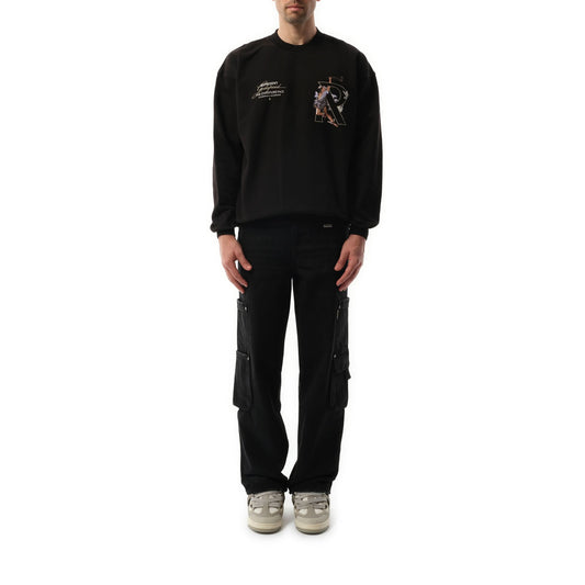 Hermes Sweatshirt in Jet Black