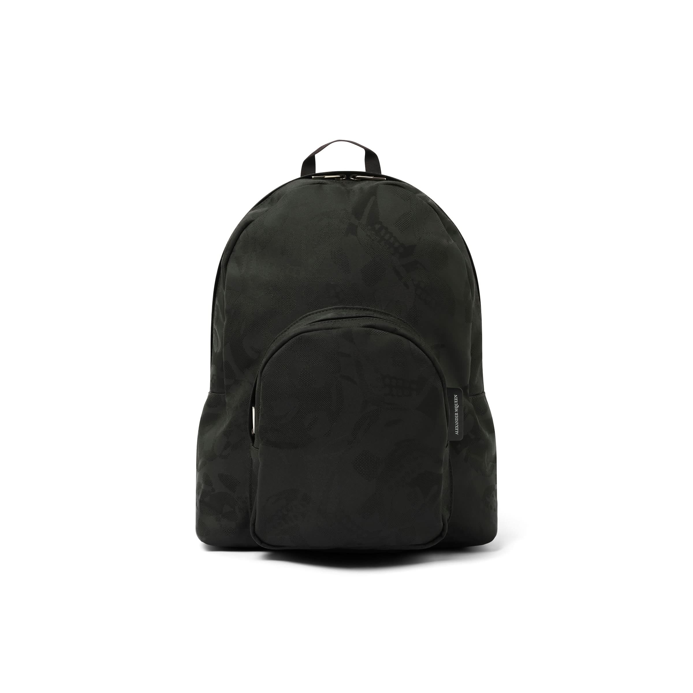 Skull Camo Backpack in Black