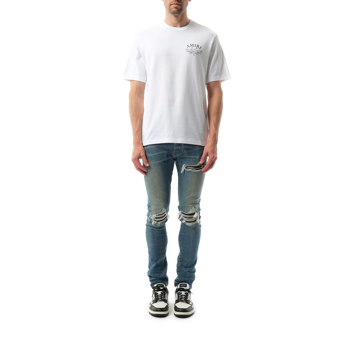 Amiri Arts District T-Shirt in White