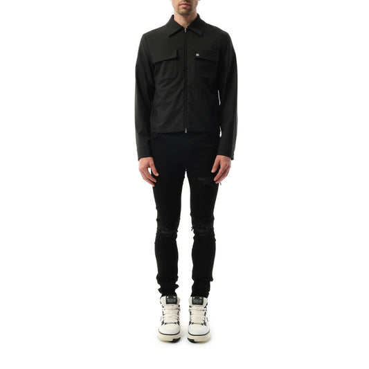 Evening Blouson in Black