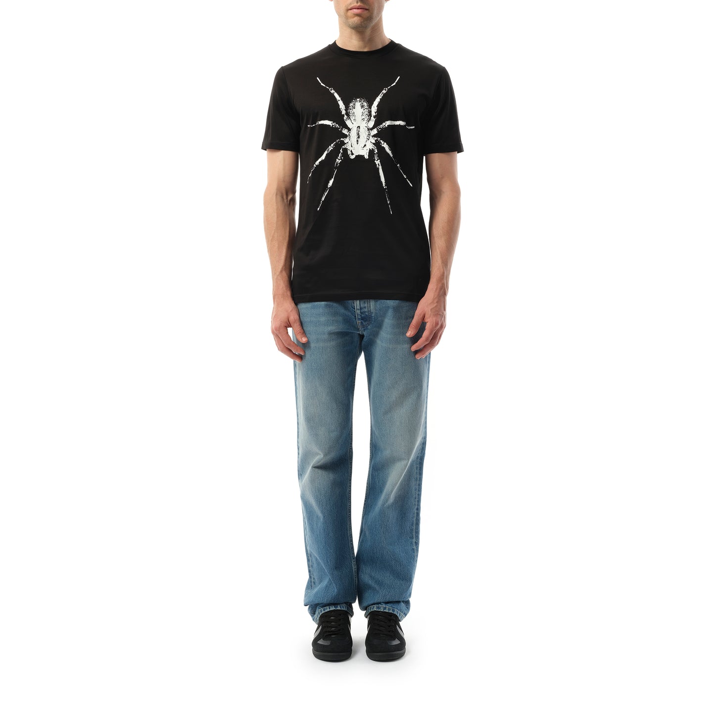 Spider Crew Neck in Black