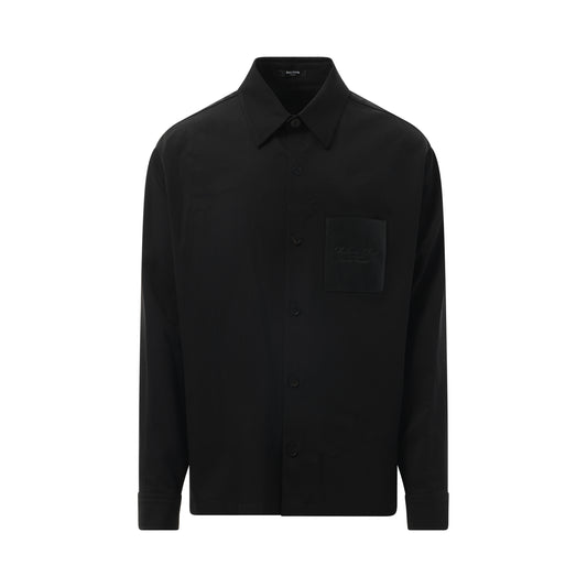 Couture Label GDP Overshirt in Black