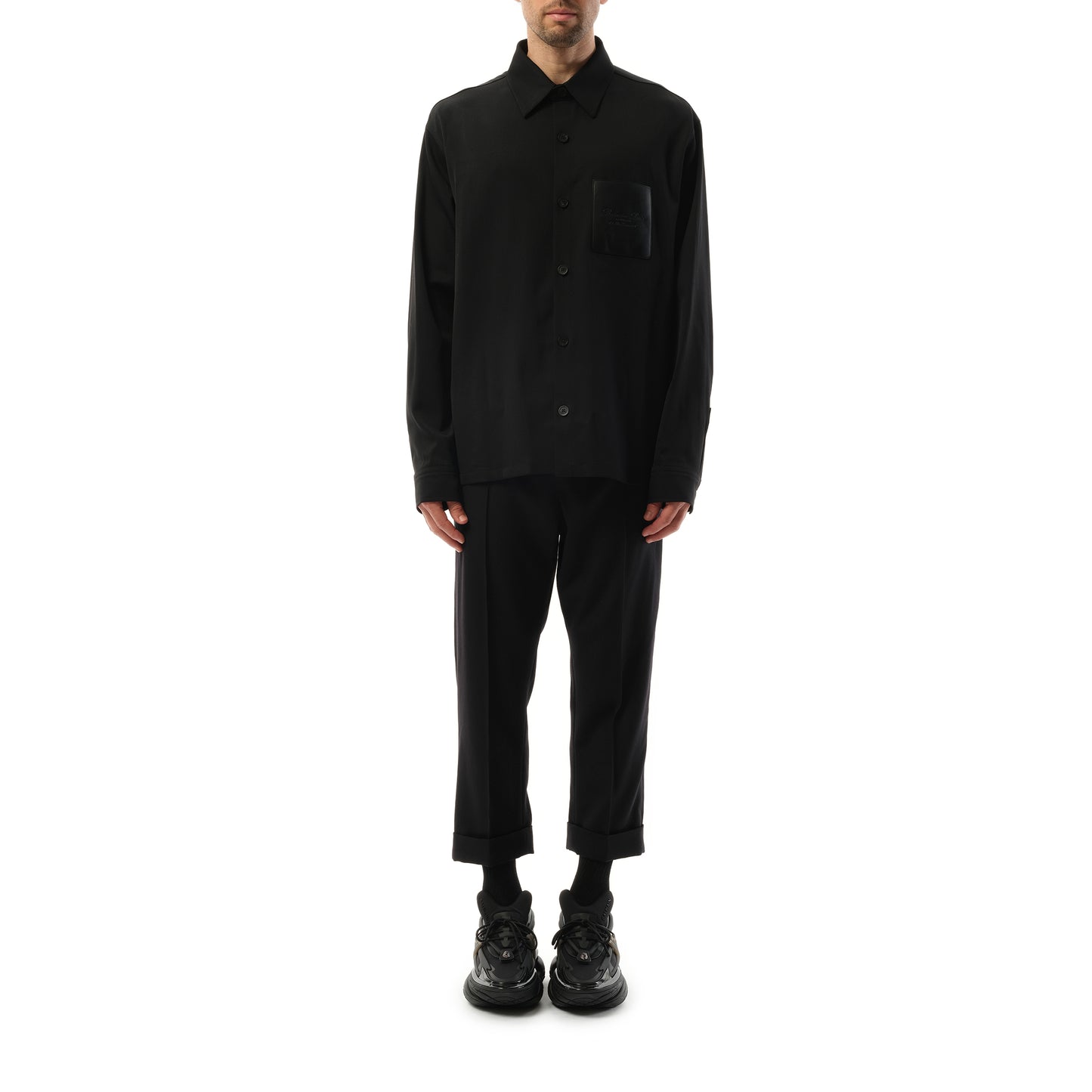 Couture Label GDP Overshirt in Black