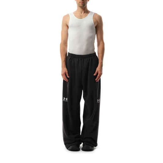 Under Armour Baggy Sweatpants in Washed Black/White