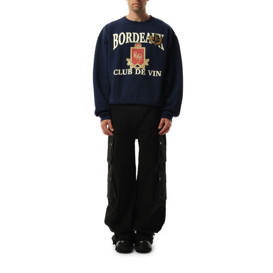 Bordeaux Sweatshirt in Navy