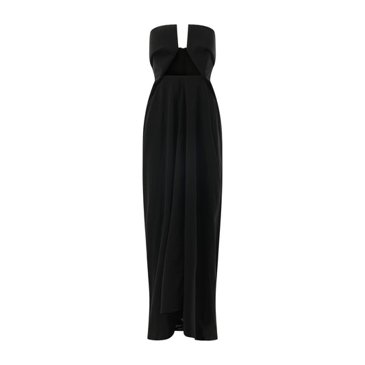 Amphora Prong Gown in Black