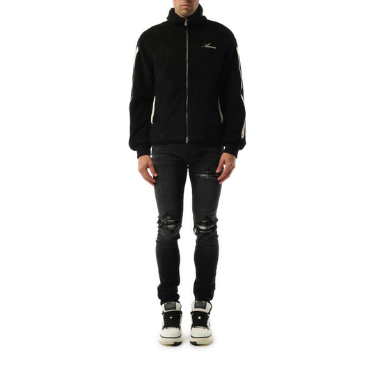 Bones Fleece Jacket in Black